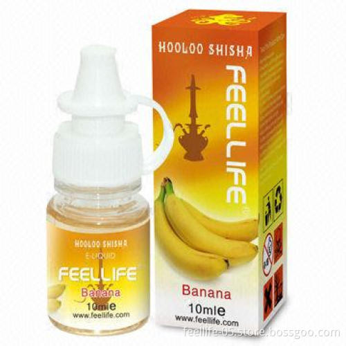 Feellife SHISHA E Liquid, Banana Flavor, with Strong Flavor and clouds